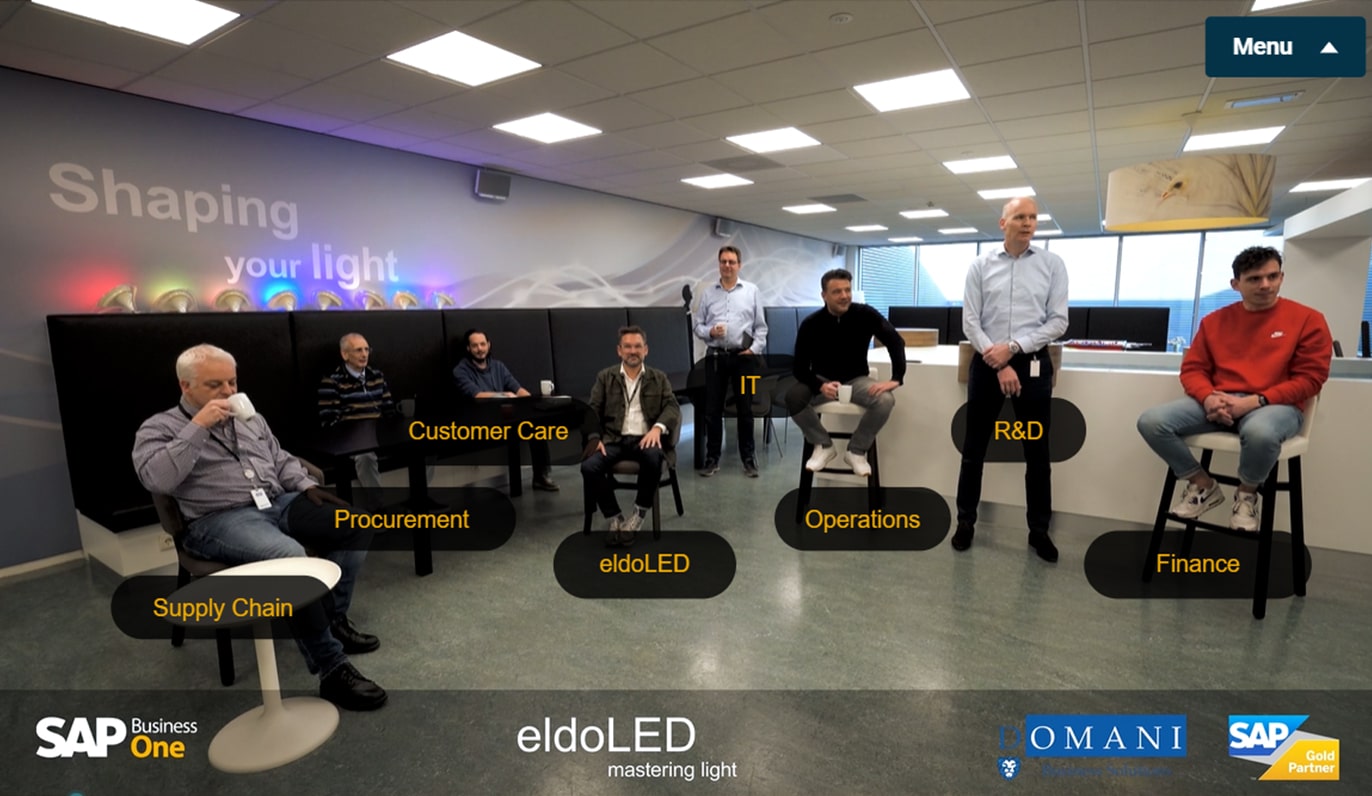 eldoLED-mastering-light-met-SAP-Business-One-customer-review